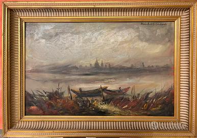 Olio su tela Mario Ardito Lombardo