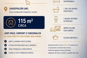 Appartamento di 115 mt2 anche ammobiliato