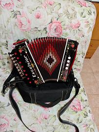 Organetto  Excelsior con Midi +custodia