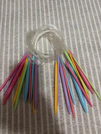 Set 11 ferri circolari colorati – varie misure
