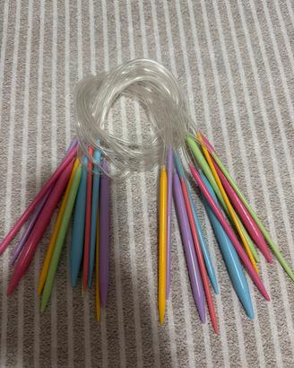 Set 11 ferri circolari colorati – varie misure