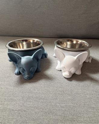 2 ciotole per chihuahua