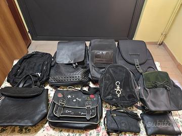 🖤 Lotto Borse variegate e accessoriate