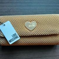 Love Moschino, Borsa A Spalla Donna, Color Oro