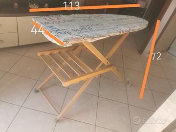 Asse da stiro legno - tavolo per stirare