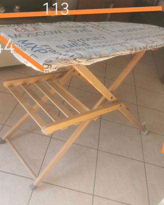 Asse da stiro legno - tavolo per stirare