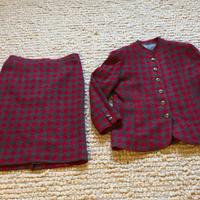 Tailleur donna sartoriale in lana