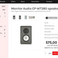 Kit 5 diffusori Monitor Audio per Home Teather