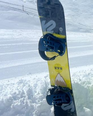 Snowboard K2 WWW 154 cm Wide Freestyle