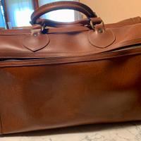 Borsone cuoio anni 60 - modello Gladstone