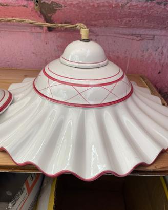 Lampadario in ceramica