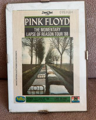 Pink Floyd Biglietto biglietto originale concerto