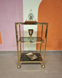 Carrello in ottone "ALLEGRI"anni '70