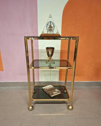 Carrello in ottone "ALLEGRI"anni '70