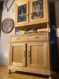 Credenza a buffet in pioppo