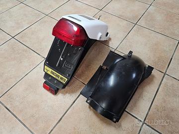 Parafango posteriore bianco Honda Transalp 600