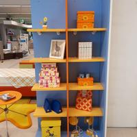 Libreria in laminato da parete
