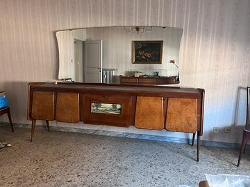 Credenza con specchiera anni 50-60’