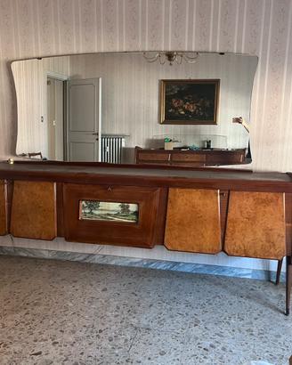Credenza con specchiera anni 50-60’