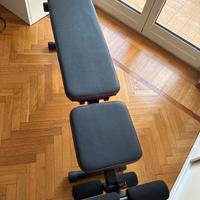 Panca palestra Corenght (Decathlon) e Ab wheel