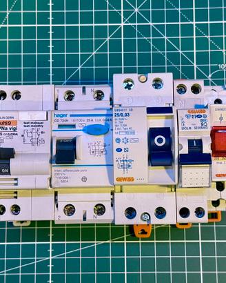 5 Moduli vari Differenziali-Magnetotermici