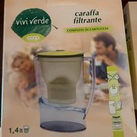 Caraffa filtrante e cartucce VIVIVERDE Coop