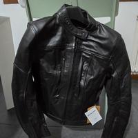 giubbotto moto in pelle da donna Course