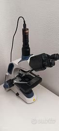 Microscopio SWIFT binoc. con telecam. 2500