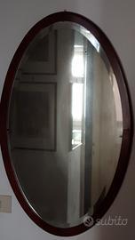 Specchio ovale antico