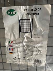 Cancello da giardino