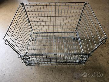 Gabbioni metallici ripiegabili