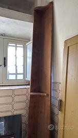 Rastrelliera sarda antica per oggetti in rame