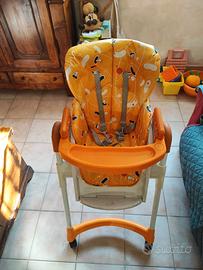 Seggiolone Giordano+seggiolino da tavolo