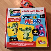 Montessori baby touch memo