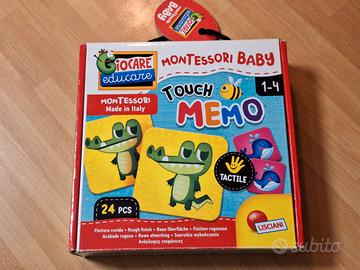 Montessori baby touch memo