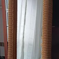 Specchio in Rattan / vimini