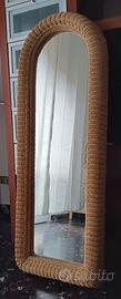 Specchio in Rattan / vimini