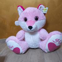 Peluche Volpe Rosa