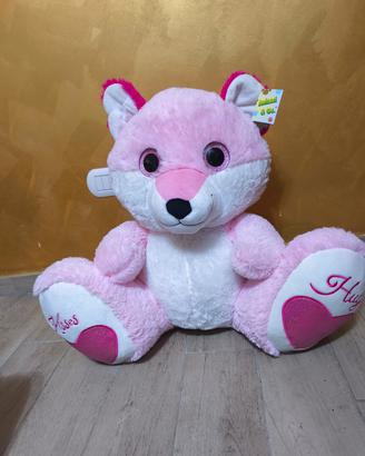 Peluche Volpe Rosa