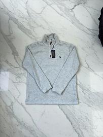 Ralph laurent grey quarter zip