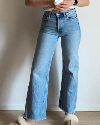 Jeans wide leg vita alta & Other Stories