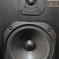 coppia casse diffusori technics sb cs5