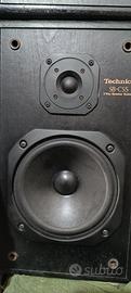 coppia casse diffusori technics sb cs5