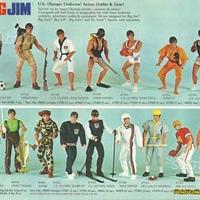 Personaggi ed accessori serie "big jim" mattel