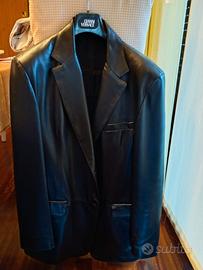 Giacca in pelle Gianni Versace
