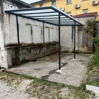 Tetttoia antigrandine in policarbonato