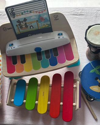 Lotto Strumenti Musicali in Legno Bambini