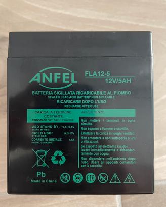 Batteria ricaricabile 12v 5Ah nuova