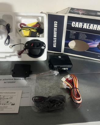 Allarme antifurto auto, camper, van, furgone