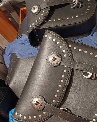Borse in vera pelle Bovino per Harley Davidson 